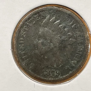 1879 1C BN centesimo indiano F3772 - Foto 1 di 2