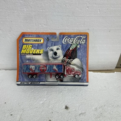 Matchbox Big Movers COCA-COLA Tractor Trailer / Semi With Trailer. Rare - Image 1 of 4