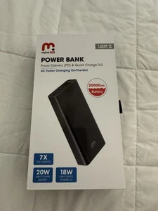 Power Bank Battery power Delivery (pd) And Quick Charge 3.0 By My Bat Pro - Picture 1 of 4