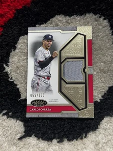 Carlos Correa 2024 Topps Tier One Jersey Relics /199 - Astros, Twins - - Picture 1 of 1