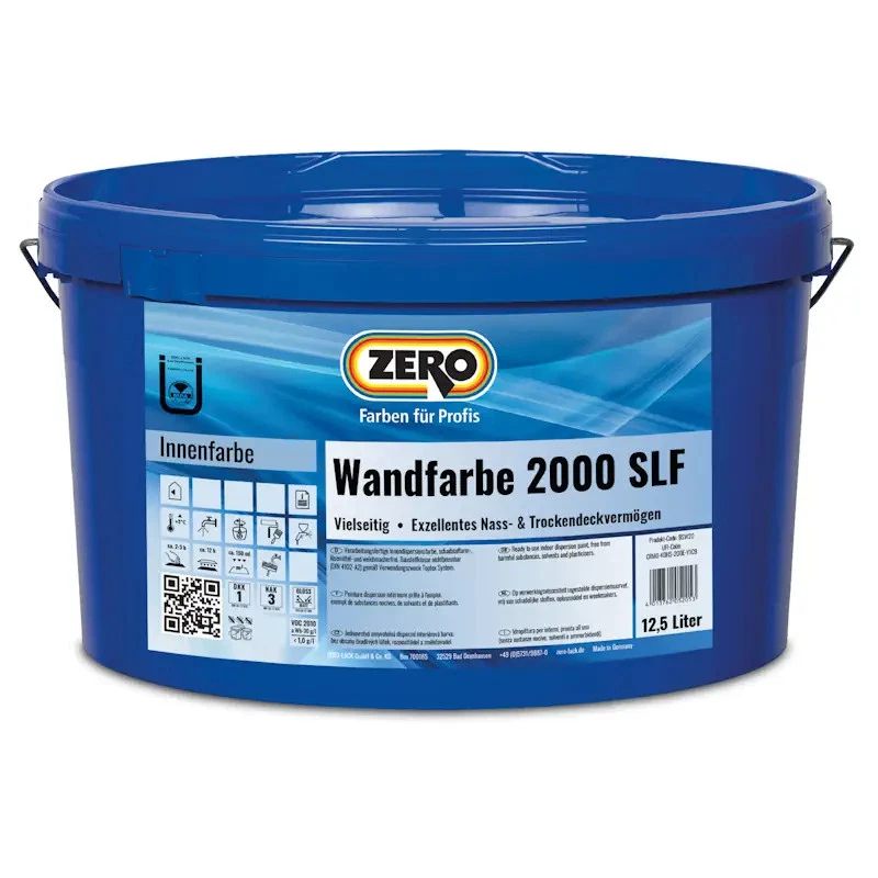 Zero Wandfarbe 2000 SLF, 12,5l 12.5 l (5,36 € */ 1 l)  - Bild 1 von 1