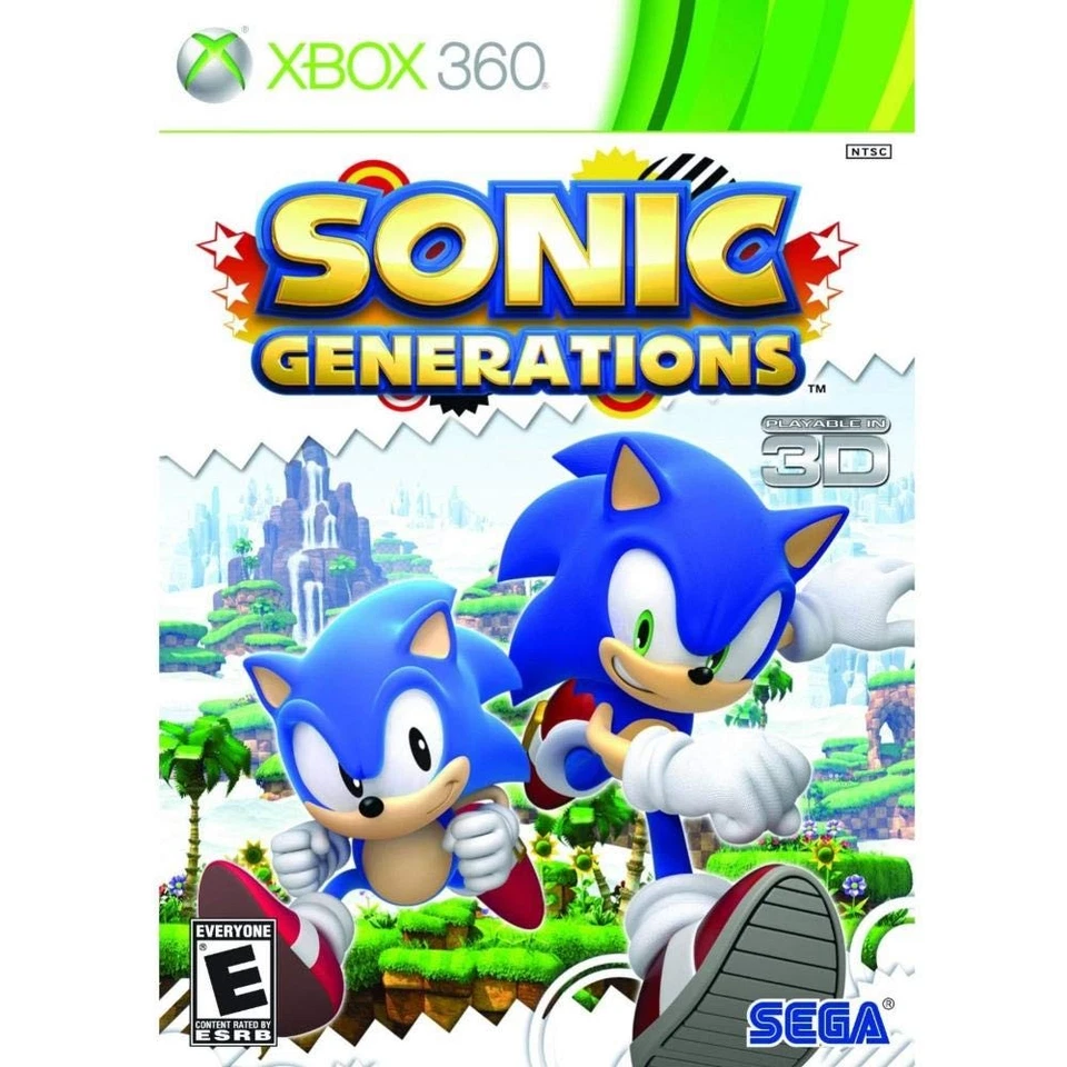 Sonic Generations (Platinum Hits) - Xbox 360 - Image 1 of 1