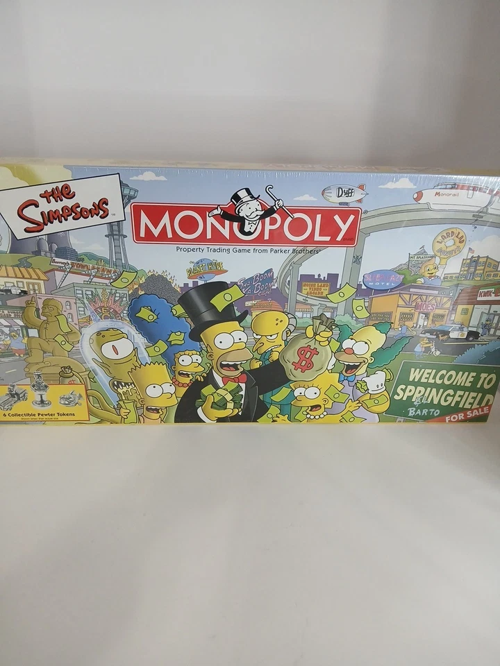 Tablero de juego Hasbro Monopoly Simpsons Tree House of Horrors - MN006025 Foto 1 de 4