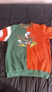 Vintage STARTER Miami Hurricanes Crewneck Size L - Picture 1 of 4