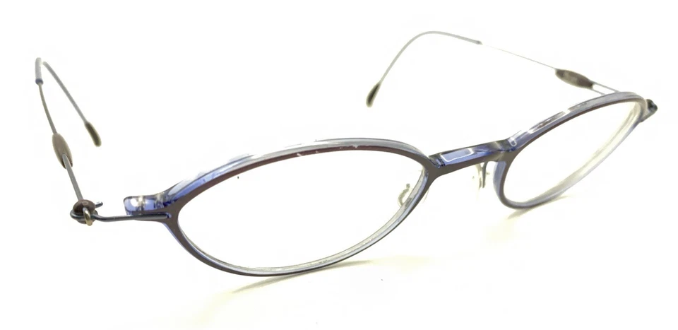 Óculos de sol Silhouette SPX 1948 5053 roxo aro completo olho de gato armação 135 Áustria - Imagem 1 de 4