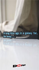 STAR WARS - A long time ago in a galaxy far, far away logo display sign