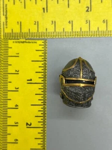 Elmetto Testa Rara Scultura Mitiche Legioni Avvento della Decadenza Cavaliere Costruttore 1/12 - Foto 1 di 2