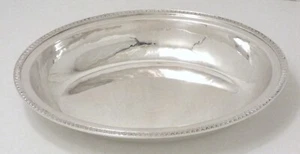 Vassoio alzata centrotavola argento 800 Firenze 1960 Italian solid silver tray - Foto 1 di 10