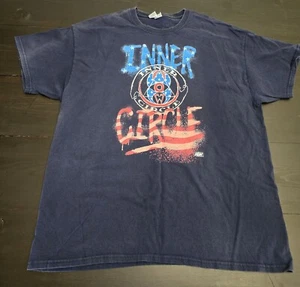 AEW Inner Circle Wrestling T-Shirt Size XL Original Jericho Hagar Ortiz Y2K - Picture 1 of 3