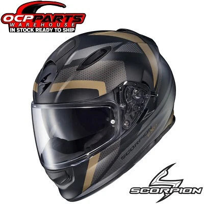 NEW SCORPION EXO RYZER FULL-FACE MOTORCYCLE HELMET - PICK COLOR & SIZE - Image 1 of 3