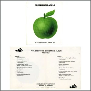 Phil Spector Fresh From Apple Christmas Album 1973 Promo Leaflet (UK) - Foto 1 di 1