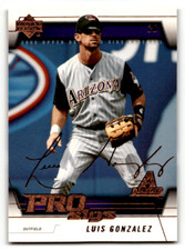 2005 Upper Deck Pro Sigs #5 Luis Gonzalez NM-MT Diamondbacks ID:61409