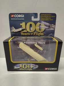2003 Corgi 100 Years Of Flight Wright Flyer Diecast Airplane KittyHawk #cs90110 - Picture 1 of 10