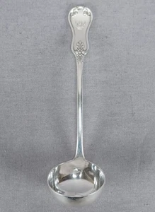 Robert Gray Glasgow Scotland Clan Lindsay Armorial Sterling Silver Ladle C1838 B - Picture 1 of 12