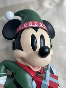 2024 Disney Parks Mickey Elf Christmas Popcorn Bucket New In Hand - Picture 1 of 3