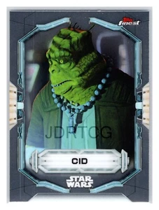 2022 Topps Star Wars Mejor Base de Plata #24 Cid - Imagen 1 de 2
