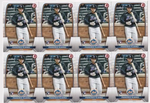 (8) Francisco Alvarez 2023 BOWMAN ROOKIE CARD LOT #49 NEW YORK METS RC ⚾⚾ - Picture 1 of 1