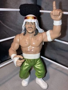 Sabu - Wrestlings Heels and Faces Series 1 Green with Gold Turban WWE Mattel ... - Picture 1 of 3