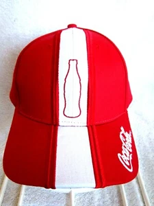 Coca-Cola ~ Red & White ~ Recycled Bottle ~ Adjustable  New Without Tags** - Picture 1 of 6