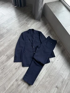 Traje Hombre SuitSupply Havana Traveller Lana Azul Marino - Imagen 1 de 13