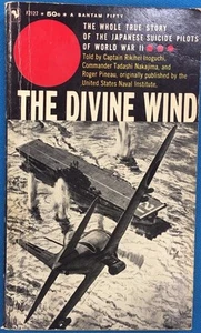 DIVINE WIND Japan WWII Suicide Pilots (1960) Bantam pb - Picture 1 of 1