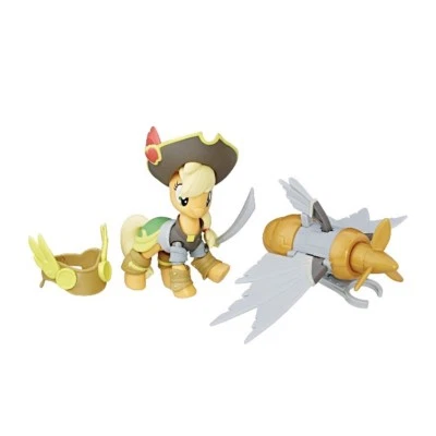 My Little Pony La Película Guardianes de la Armonía Pirata Poder Applejack Exclusivo Foto 1 de 4