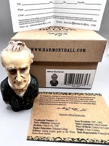 Harmony Kingdom Ball Pot Bellys 'James Buchanan' #PBHJB2 New In Box - Picture 1 of 12