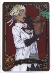 Disney Twisted Wonderland Metal Card P3-06 Kalim Al-Asim BANDAI Japan - Picture 1 of 4