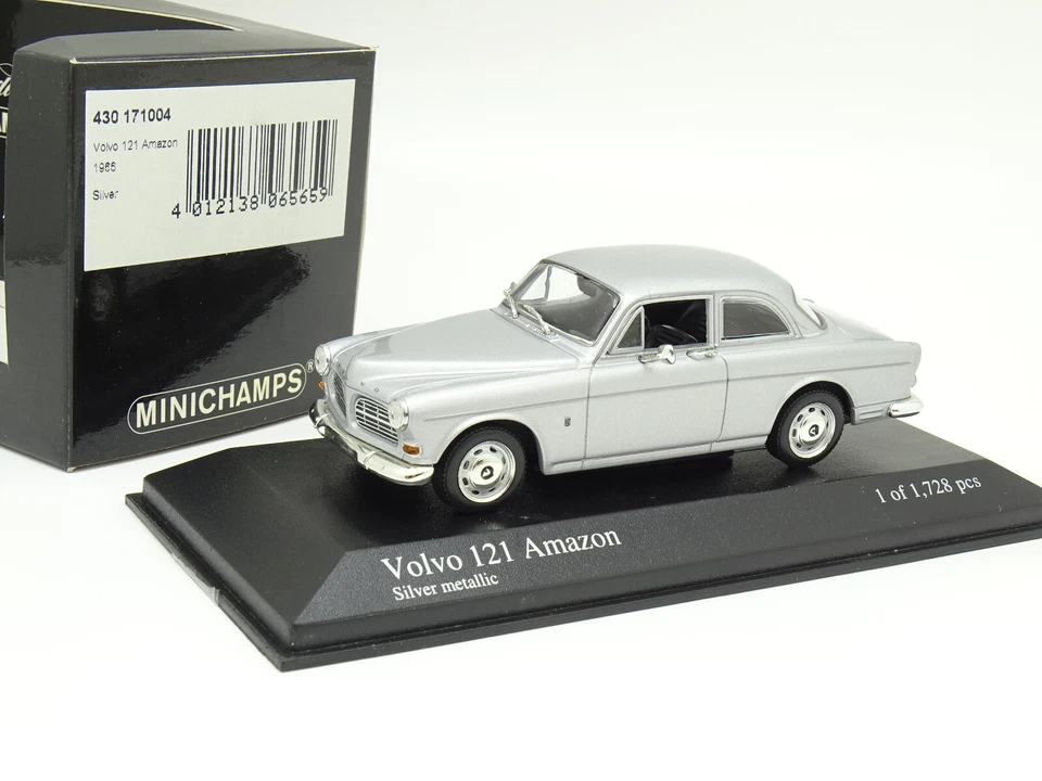 Minichamps 1/43 - Volvo 121 Amazon Silber 1966 - Bild 1 von 1