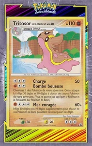 Tritosor - Platinum 02: Emerging Rivals - 22/111 - French Pokemon Card - Picture 1 of 1
