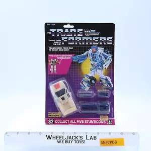 Breakdown 100% Complete W/CARDBACK & BUBBLE 1986 Hasbro G1 Transformers - Picture 1 of 10