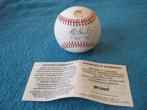 1994 MLB AL Rookie of the Year Bob Hamelin "The Hammer" Autographed/COA - Picture 1 of 12