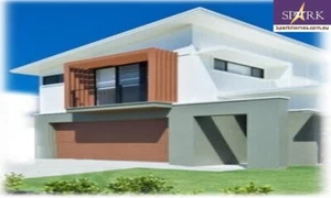 FIRE-PROOF, ECO-FRIENDLY,STEEL-FRAME,TWO-STOREY KIT HOME -SPARK HOMES DESIGN 299 - Picture 1 of 9