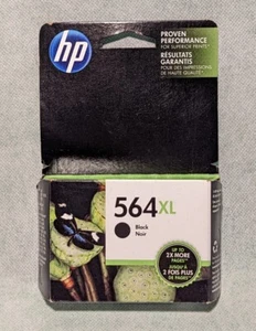New HP 564XL CN684WN High Yield Original Black Ink Cartridge Exp 3/16 - Picture 1 of 4