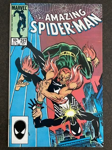 AMAZING SPIDER-MAN 257 1ST NED LEEDS HOBGOBLIN PUMA 1984 VF HI GRADE SHARP GLOSS - Picture 1 of 12