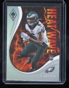 Devonta Smith 2021 Panini Phoenix Rookie Heat Wave Silver Prizm #19 Eagles RC  - Picture 1 of 2