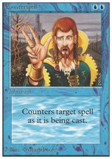 Counterspell X (1) MTG Unlimited Excellent/Near MInt Beauty (RG) 4RCards