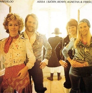 CD ABBA WATERLOO BLUE POLAR POLCD-252 1988 - Picture 1 of 3