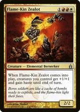 Flame-Kin Zealot - Foil Ravnica: City of Guilds MP MTG