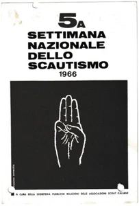 5^ SETTIMANA NAZIONALE DELLO SCOUTISMO 1966 - BOY SCOUTS - VIAGG. -57819- - Imagen 1 de 1