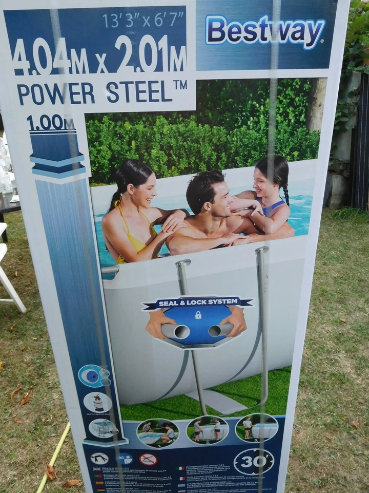 Intex Prism Frame Pool - 400 x 200 x 100 cm (26788GN)