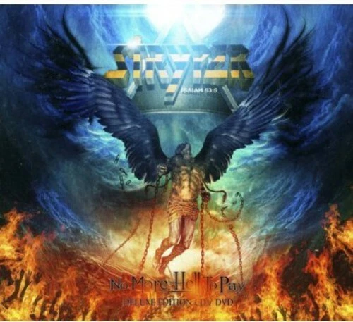STRYPER no more hell to pay CD + DVD ( RARE DOUBLE) NEAR MINT Italy Import RARE - Image 1 of 1