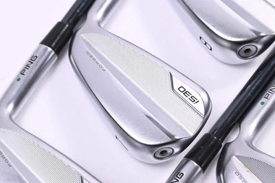 Ping i530 Irons / 6-PW+GW / Green Dot / Stiff Flex UST Mamiya Recoil Dart 75 - Image 1 of 4