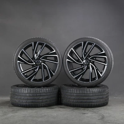19 Zoll VW Golf 8 GTI GTD original Sommerräder Adelaide Felgen 5H0601025R - Bild 1 von 4