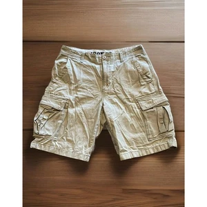 Pantaloncini cargo Iron Co. uomo taglia 32 kaki regular fit 100% cotone escursionismo - Foto 1 di 4