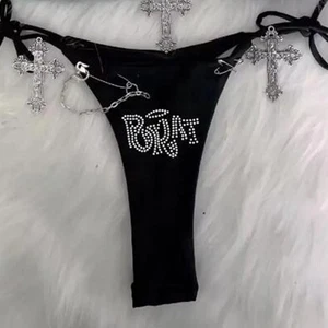 Bikini Swimsuit Club Swimwear Moderate Elasticity Regular Clothing Length - Picture 1 of 15