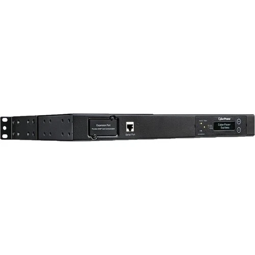 CyberPower PDU15M10AT 10-Outlet Rackmountable Po, Black - Image 1 of 2