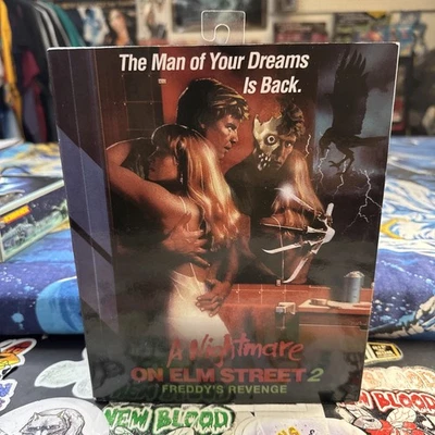 ULTIMATE FREDDY KRUEGER FIGURE A NIGHTMARE ON ELM STREET 2 FREDDY'S REVENGE NECA - Imagem 1 de 4