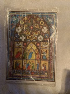 Stuttgart-Rohr Western Germany Christmas Advent Calendar Child With Angels NOS - Picture 1 of 2