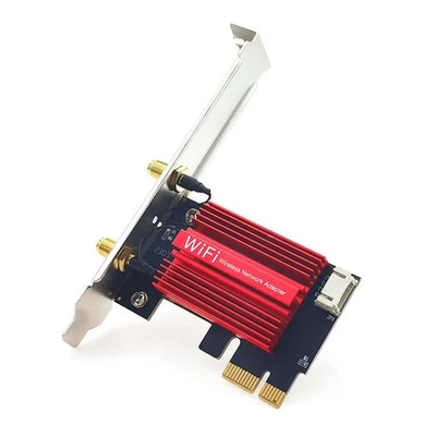 Dual Band WiFi For PCIe Adapter AC1200 Wireless Network Card for Win7 8 10 11 - Image 1 of 4